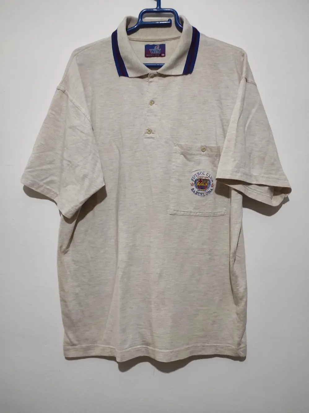 Polo vintage Fc Barcelona talla L Win