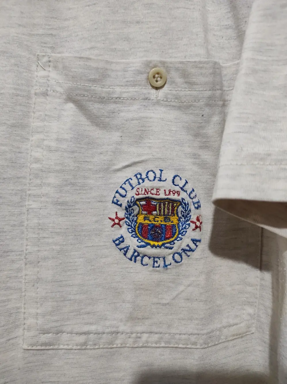 Polo vintage Fc Barcelona talla L Win, foto 2