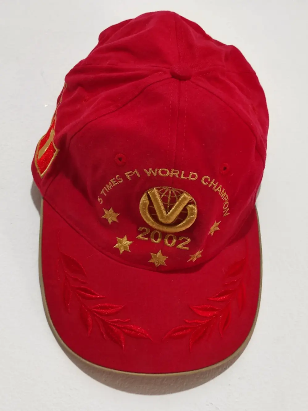 Gorra vintage Ferrari Schumacher 2002 talla unica ajustable adulto unisex