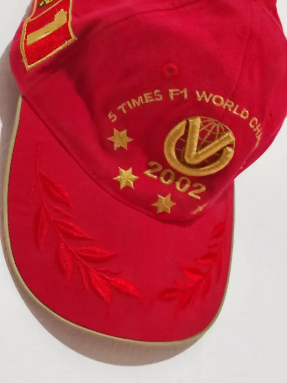 Gorra vintage Ferrari Schumacher 2002 talla unica ajustable adulto unisex, foto 2