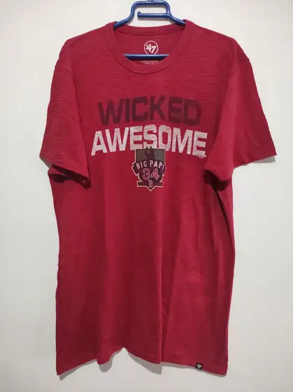 Camiseta NFL Boston red sox Ortiz "Big papi" 47 brand talla L