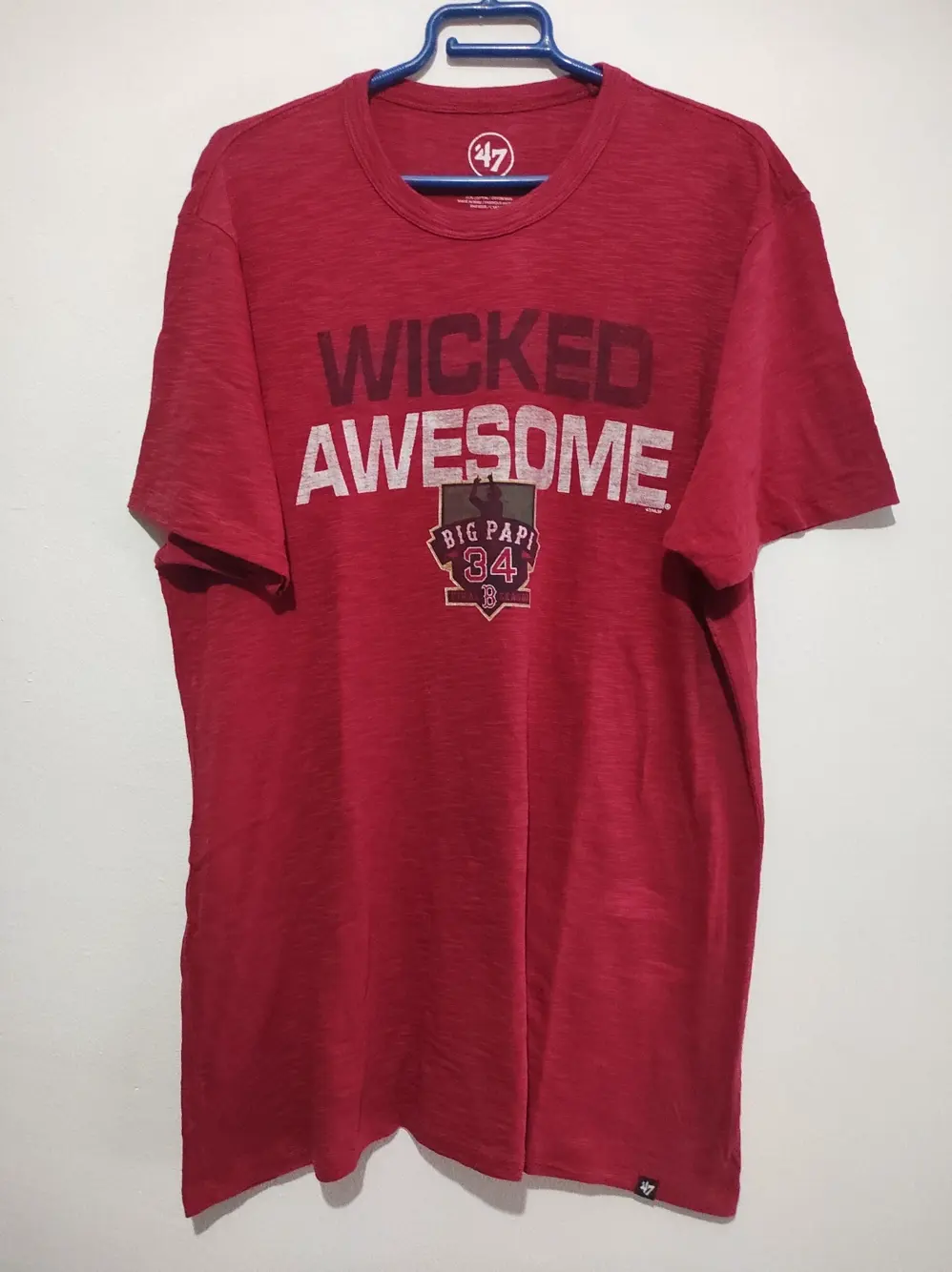 Camiseta NFL Boston red sox Ortiz "Big papi" 47 brand talla L