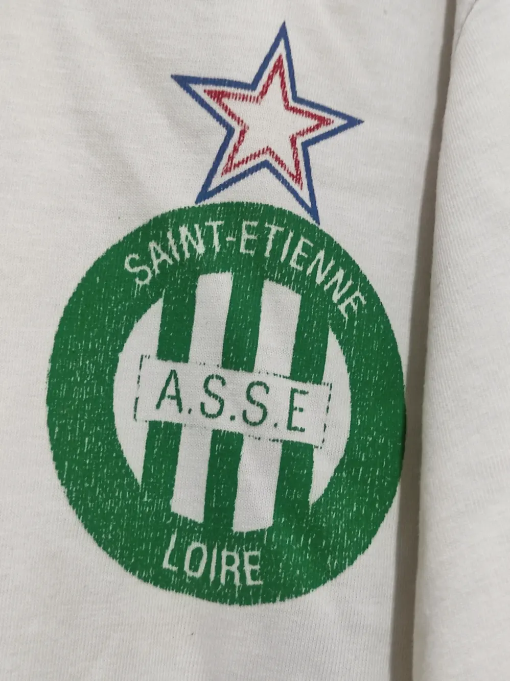 Camiseta vintage Saint Etienne Loire Adidas 10 talla L, foto 3