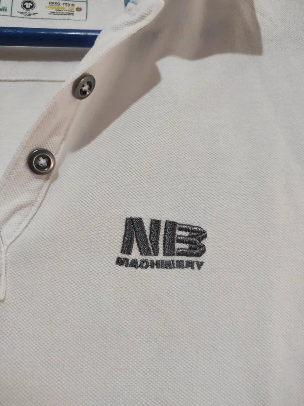 Polo manga corta NB Machinery talla S, foto 2
