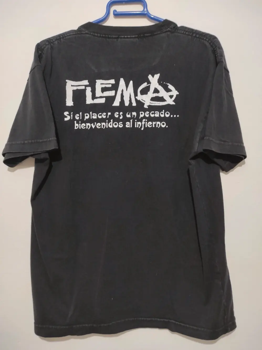 Camiseta banda Rock punk Argentino Flema talla L Unity, foto 5