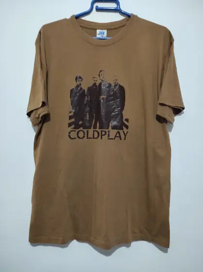 Camiseta manga corta Coldplay talla L