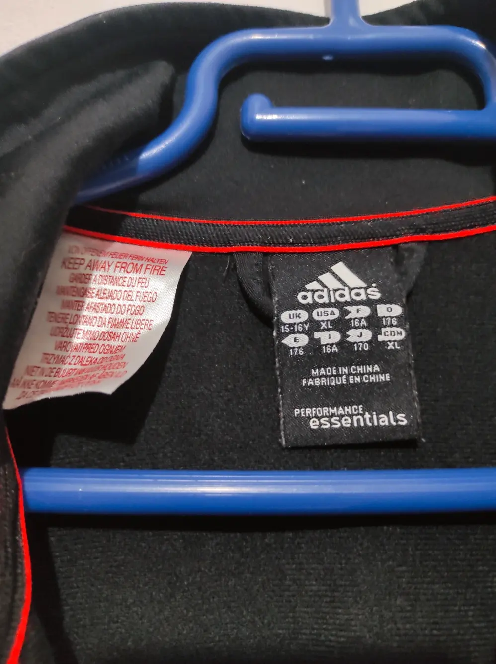 Sudadera con cremallera Adidas talla 176 sirve para S ver medidas, foto 5