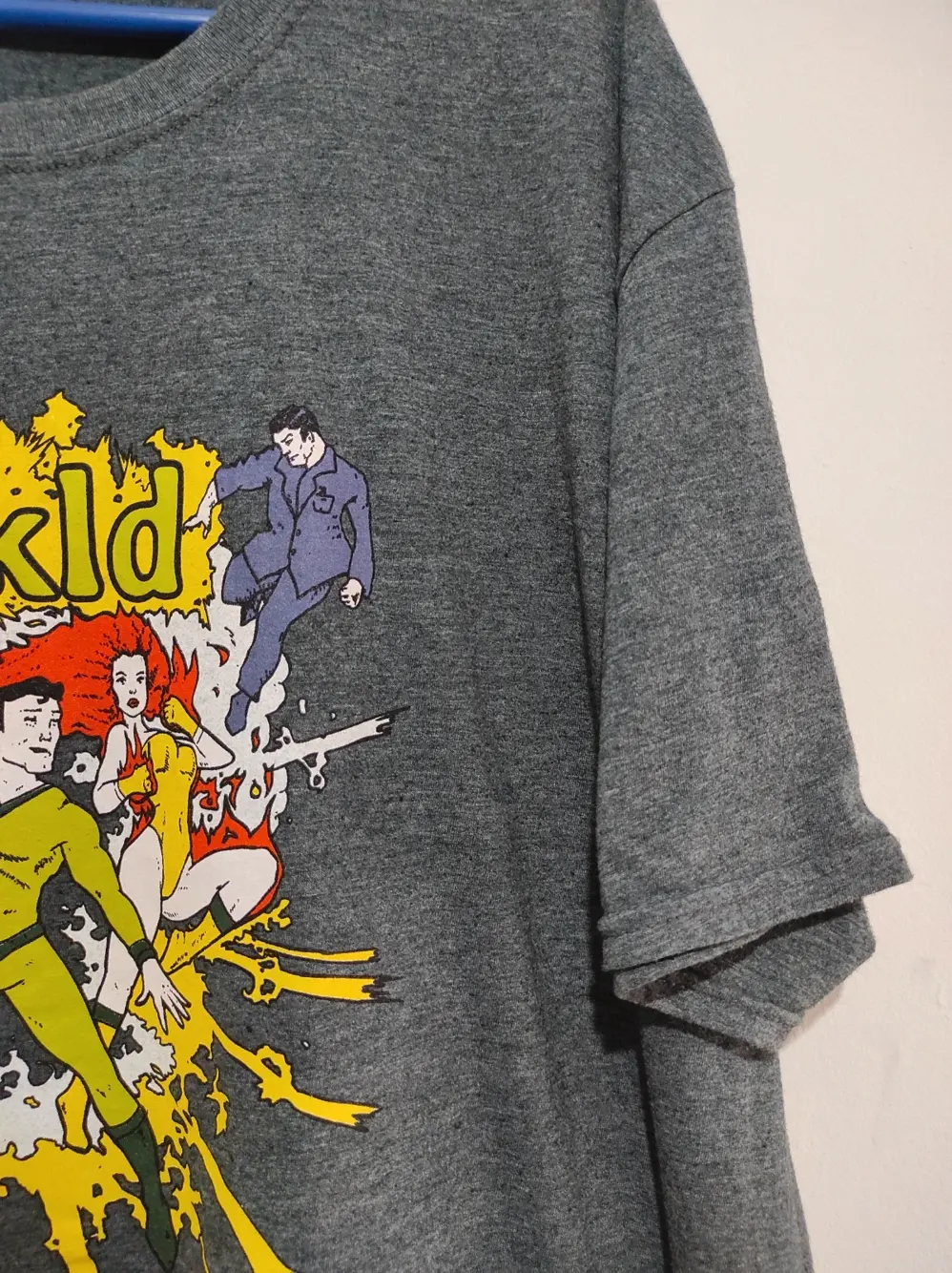 Camiseta Super heroes Tickld talla 2XL Gildan, foto 3