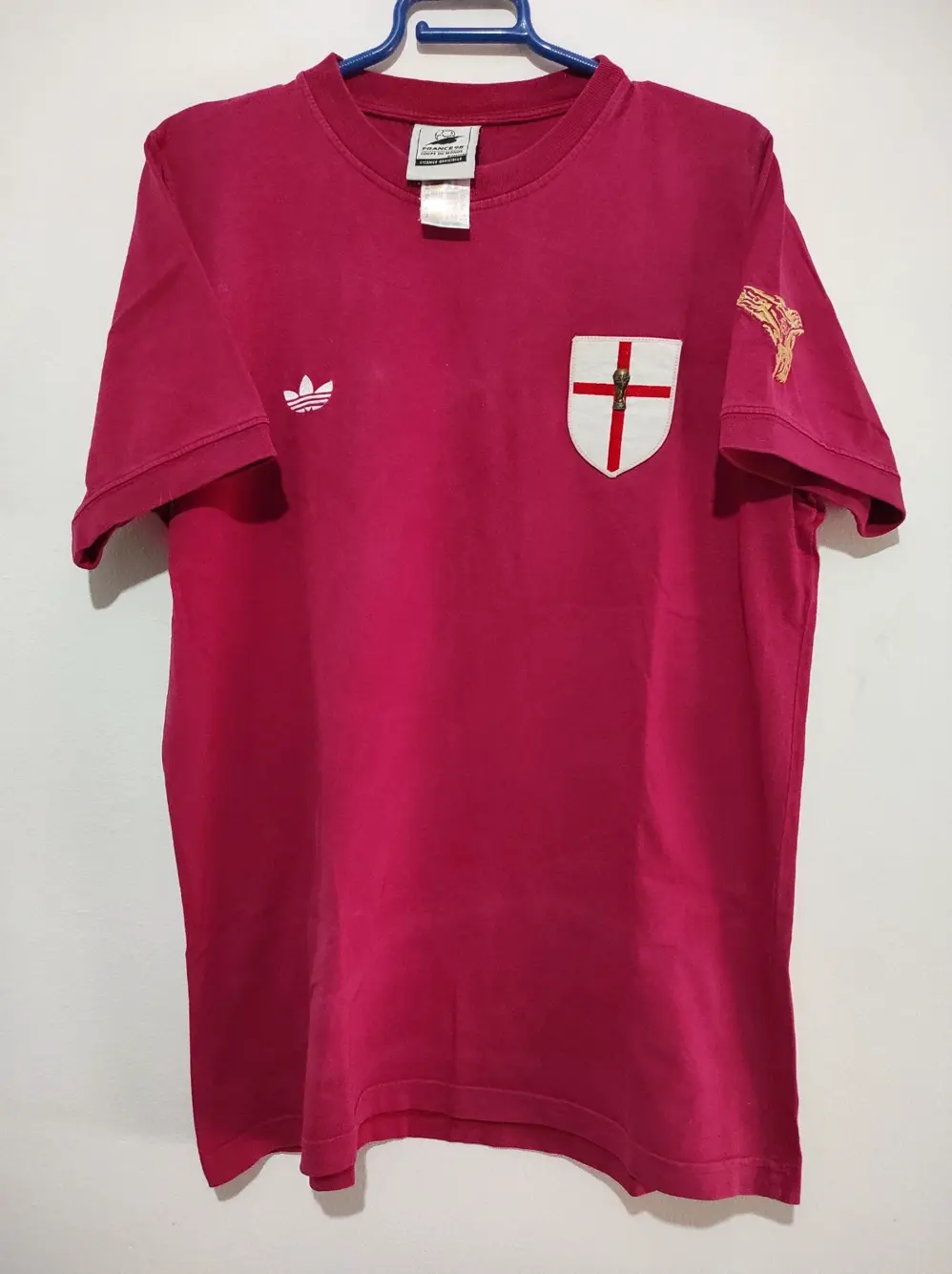 Camiseta vintage Inglaterra Adidas talla XL sirve para L ver medidas