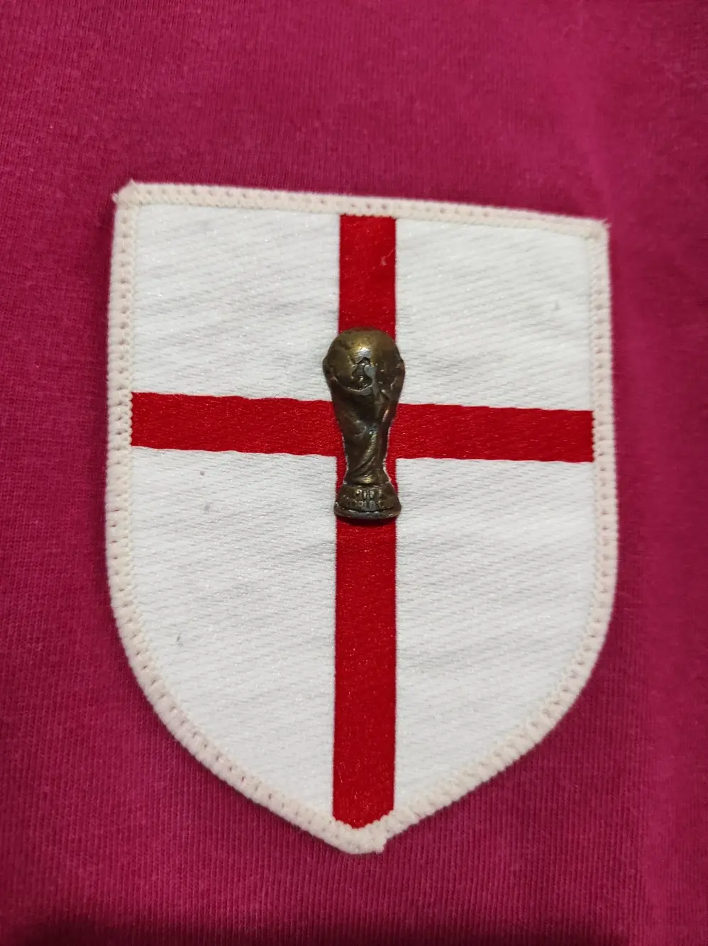 Camiseta vintage Inglaterra Adidas talla XL sirve para L ver medidas, foto 4