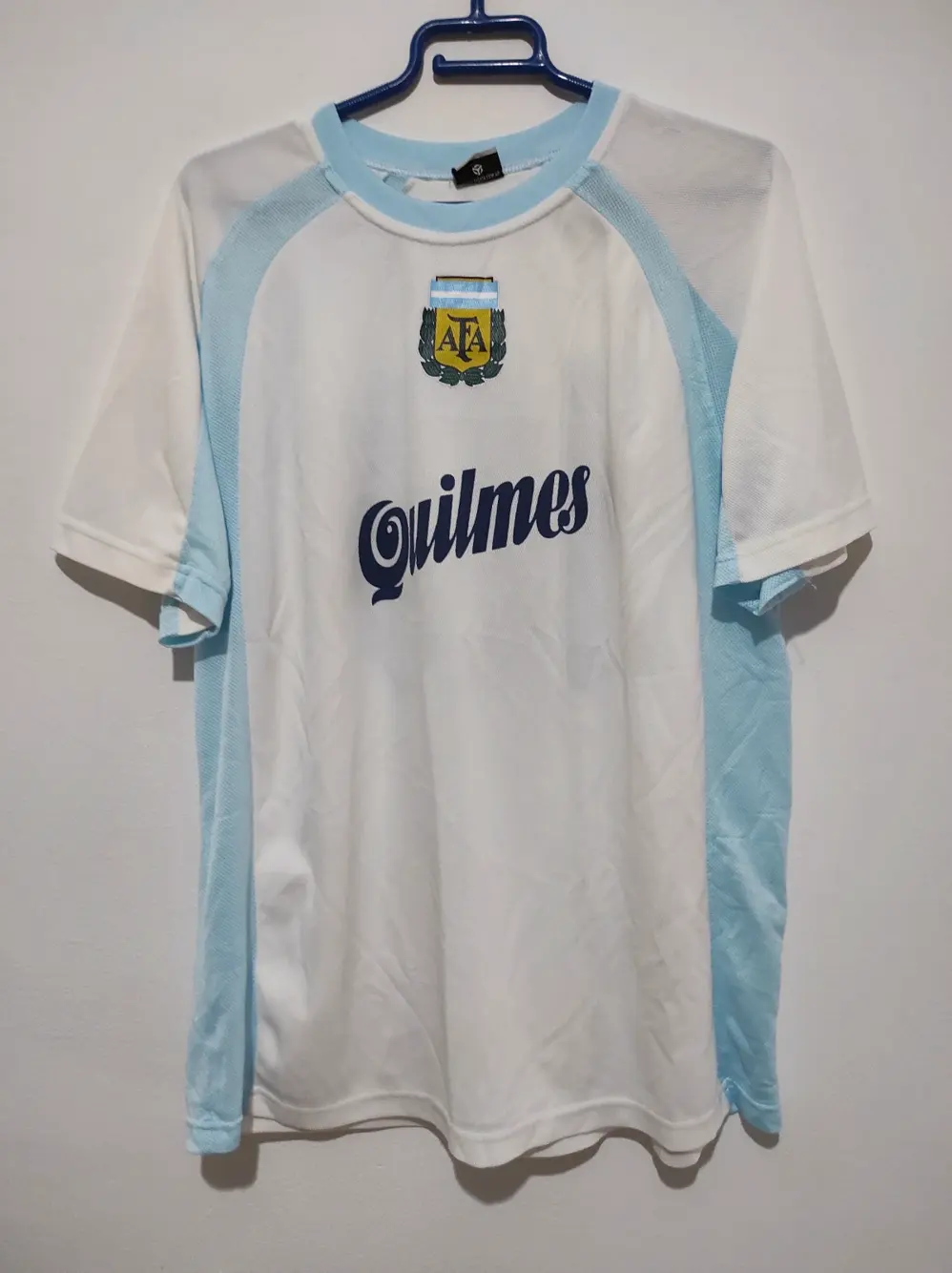 Camiseta vintage Seleccion Argentina Quilmes Num 10 Maradona talla XL Sigma