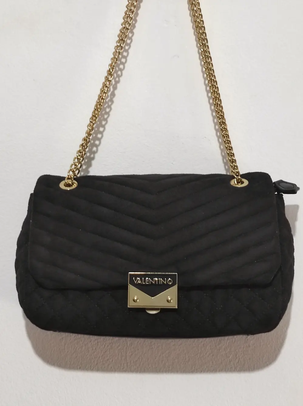 Bolso de hombro Valentino by Mario Valentino terciopelo guateado talla unica, foto 2