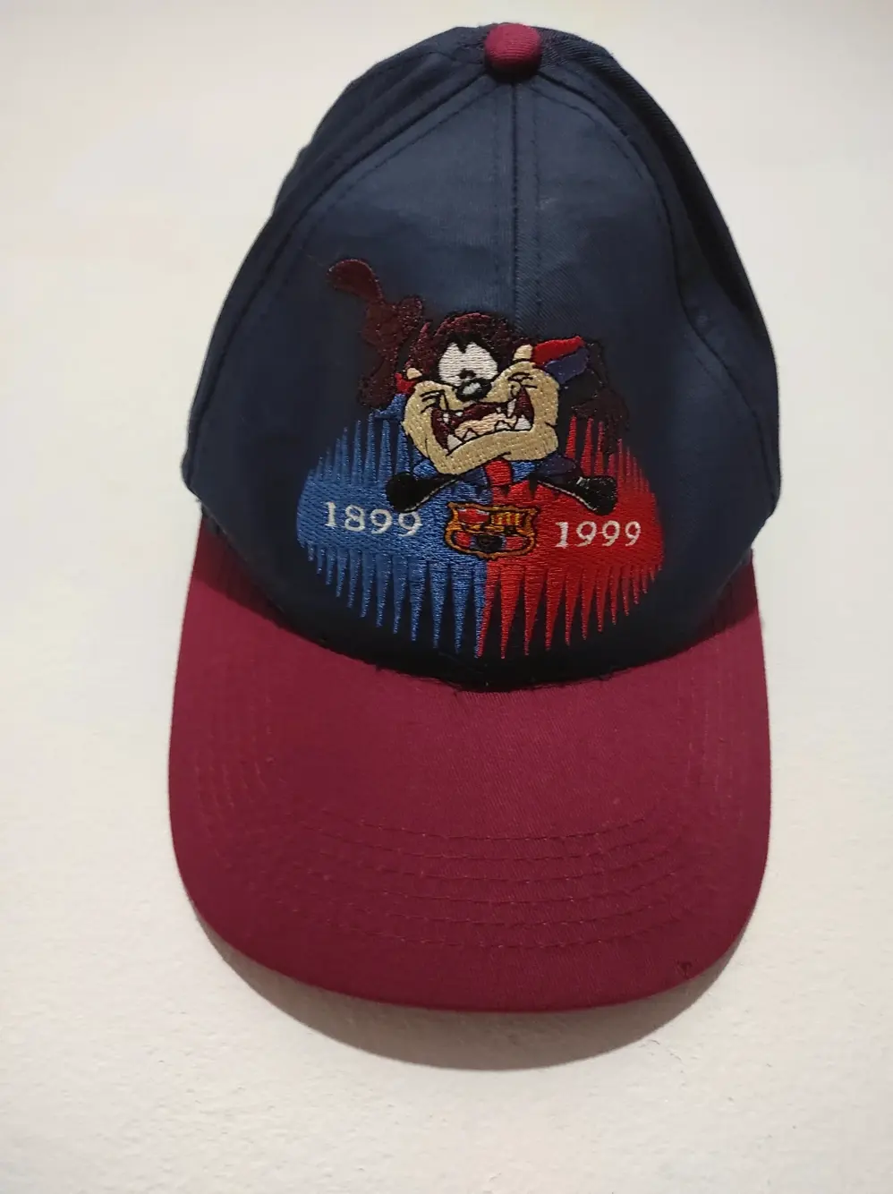 Gorra vintage Fc Barcelona x Looney Tunes 1899/1999 talla unica ajustable adulto unisex