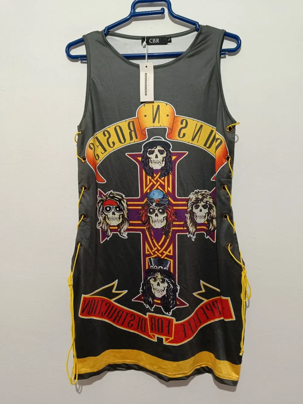 Vestido con bandaje Gun's and Roses talla XL ver medidas