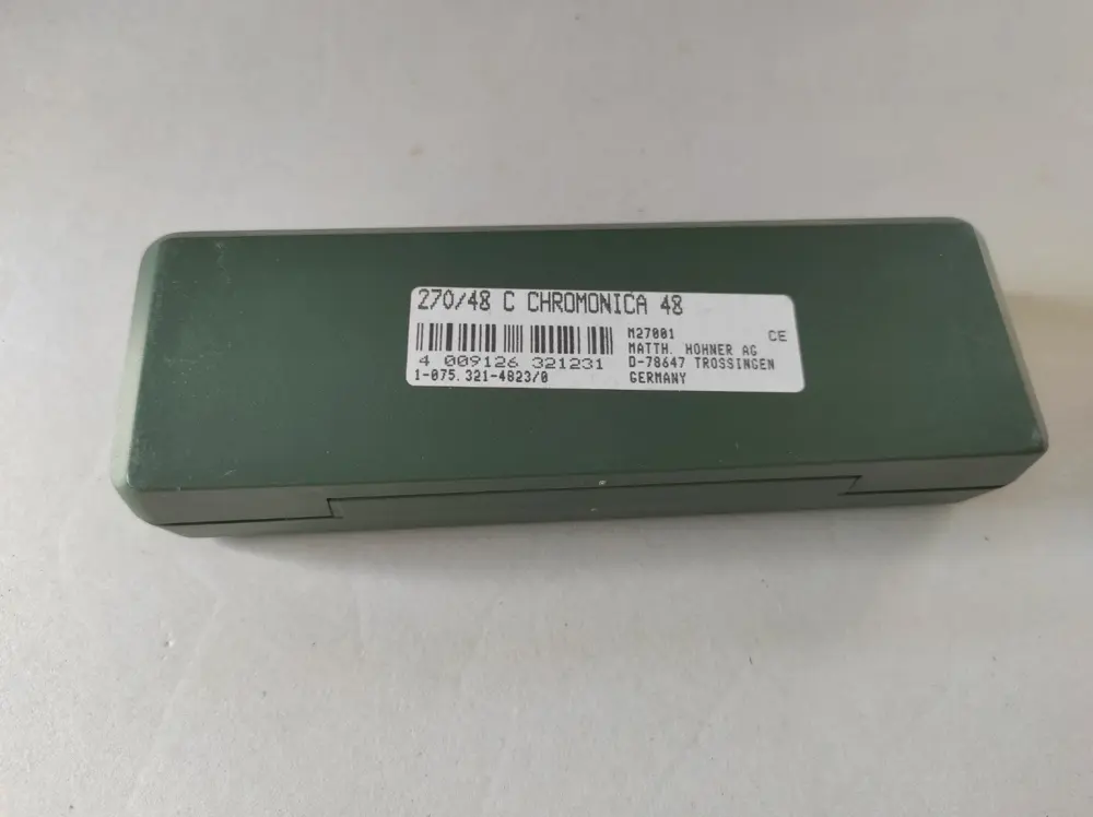 Harmonica vintage chromatique Hohner Super Chromonica 270/48C, foto 2