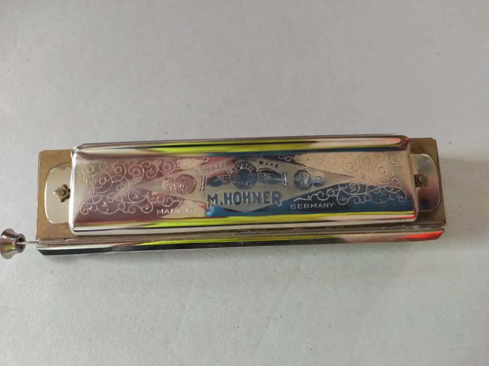 Harmonica vintage chromatique Hohner Super Chromonica 270/48C, foto 5