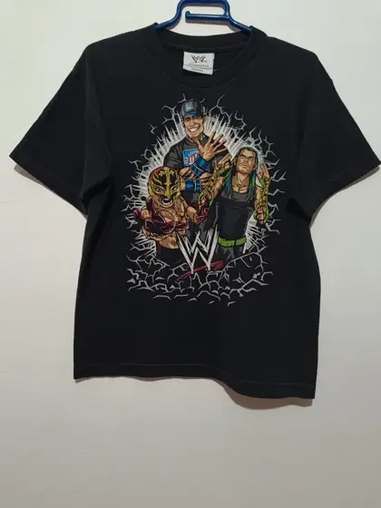 Camiseta WWE Y2k 08 Original talla joven sirve para S/XS ver medidas