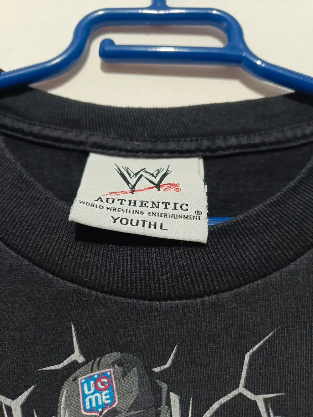 Camiseta WWE Y2k 08 Original talla joven sirve para S/XS ver medidas, foto 2
