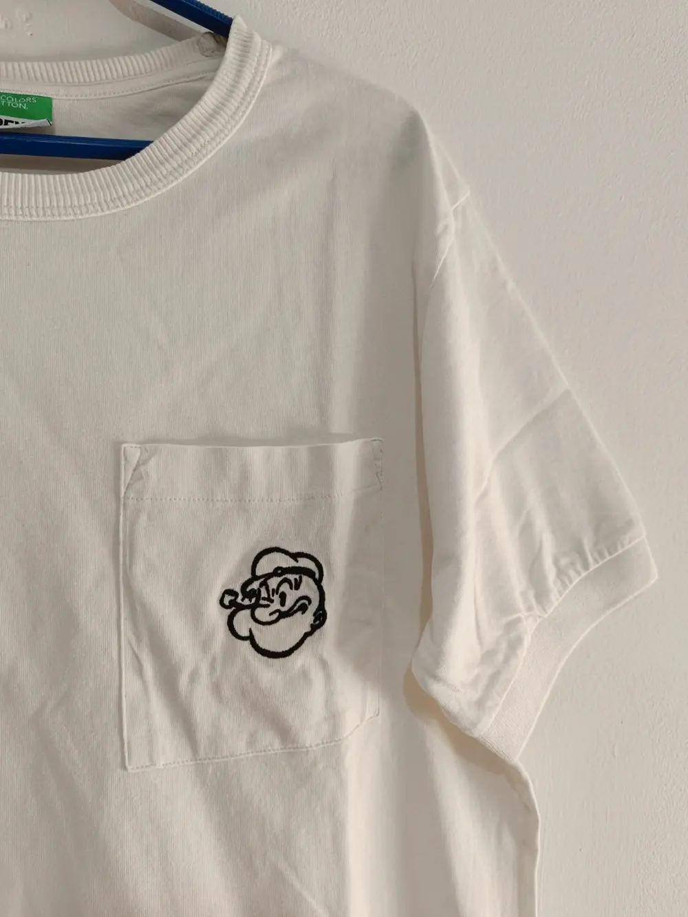 Camiseta manga corta Popeye United colors of Benetton talla M, foto 2