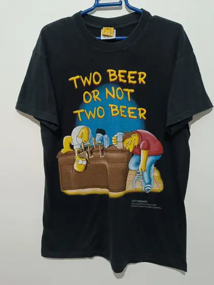 Camiseta vintage The Simpsons años 90 Original talla M