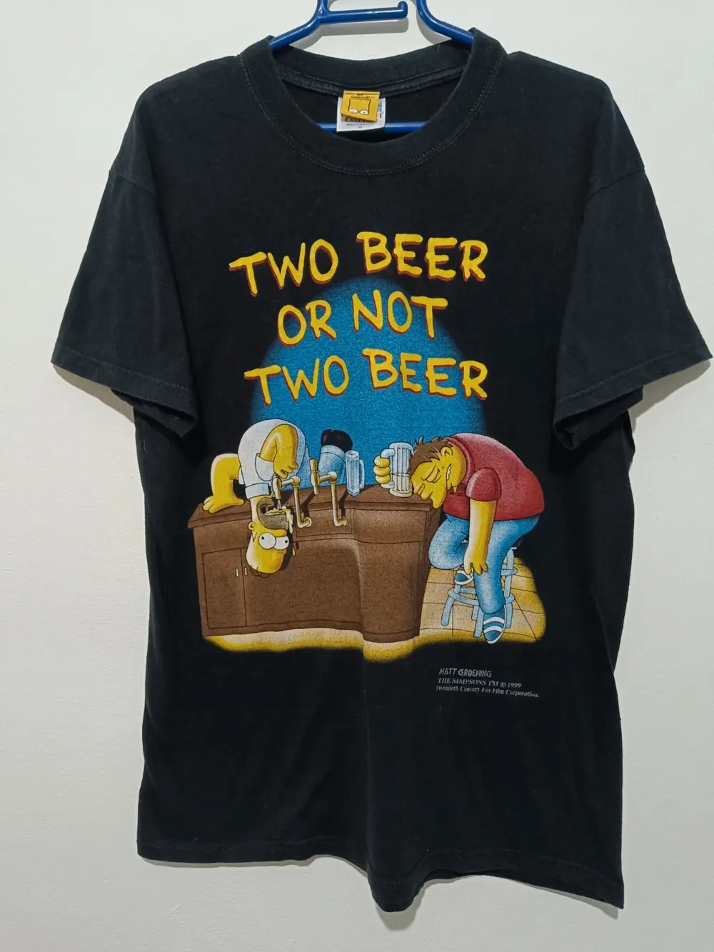 Camiseta vintage The Simpsons años 90 Original talla M