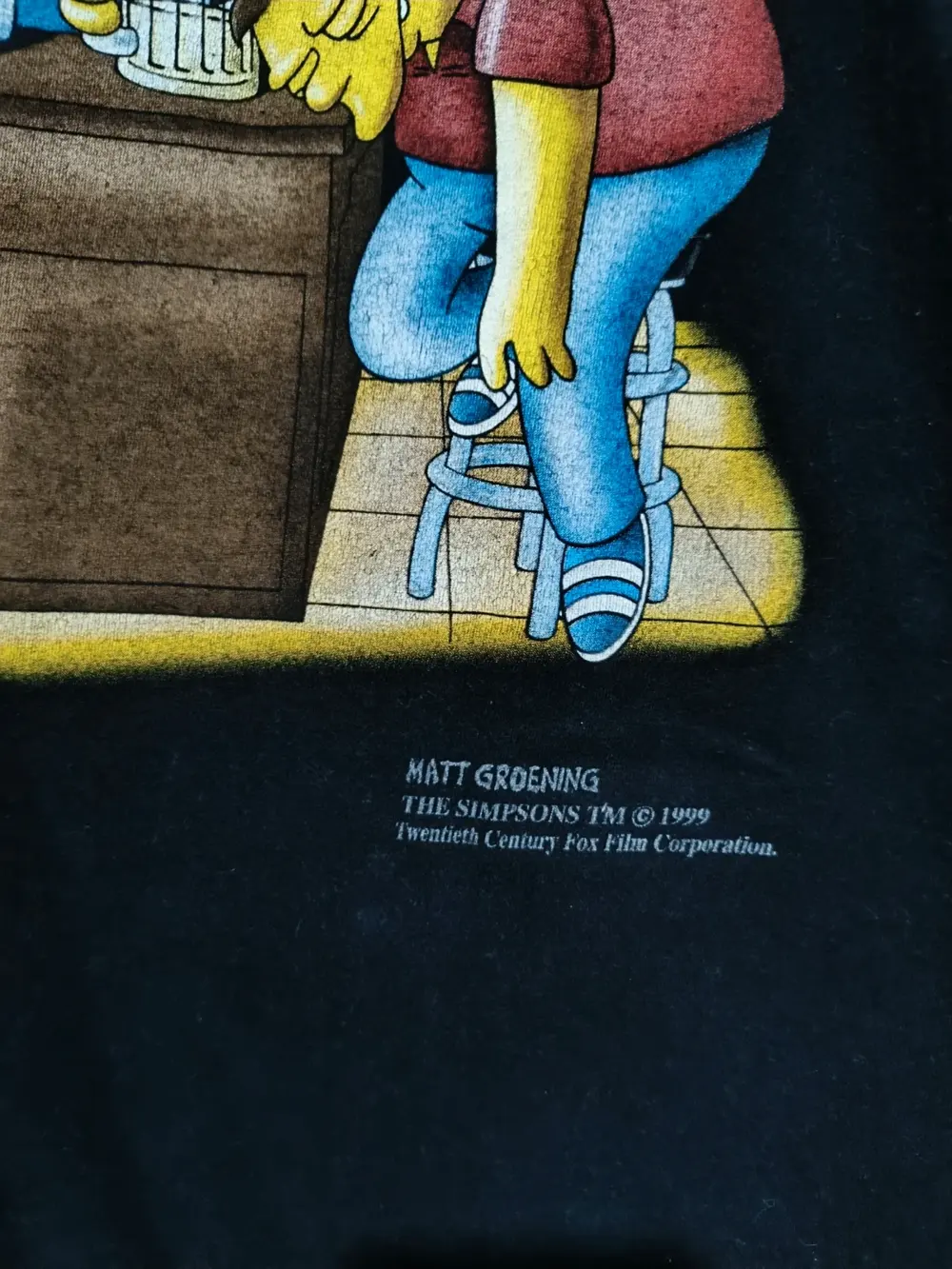Camiseta vintage The Simpsons años 90 Original talla M, foto 2