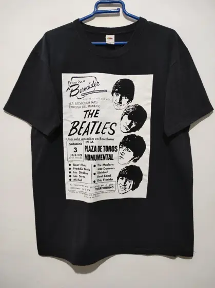 Camiseta Retro vintage The Beatles Talla L
