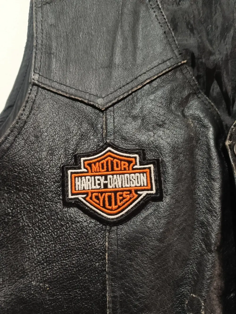 Chaleco Motard 100% leather Bikers Dream Apparel made in USA talla 50, foto 3