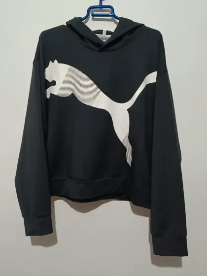 Sudadera con capucha Puma estilo corto Modern Sport talla L