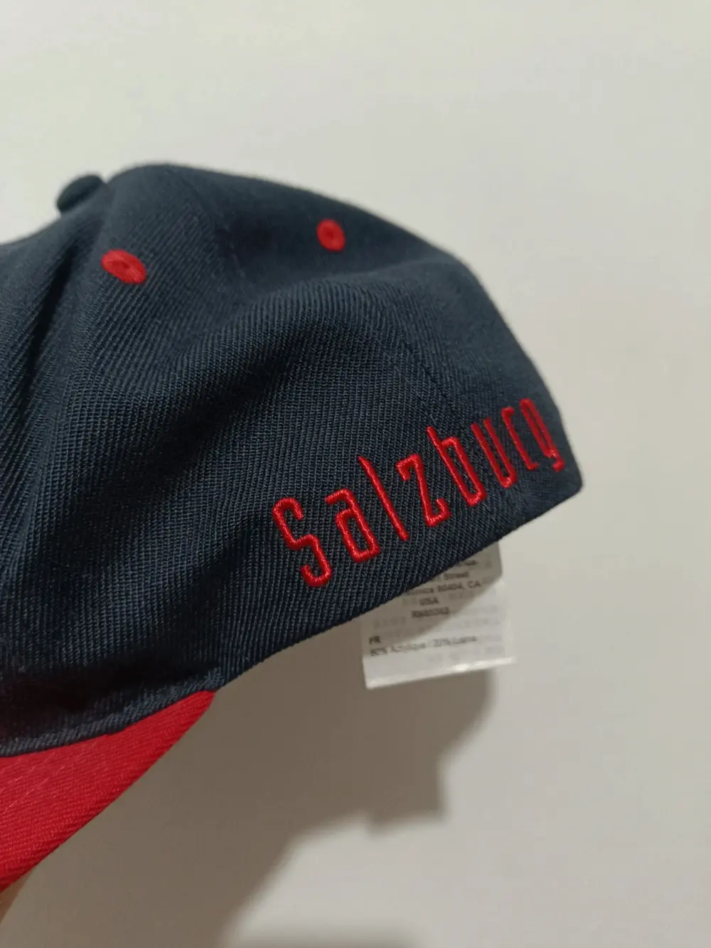 Gorra Salzburg FC Red bull Original!! Talla 58cm ajustable adulto unisex, foto 4