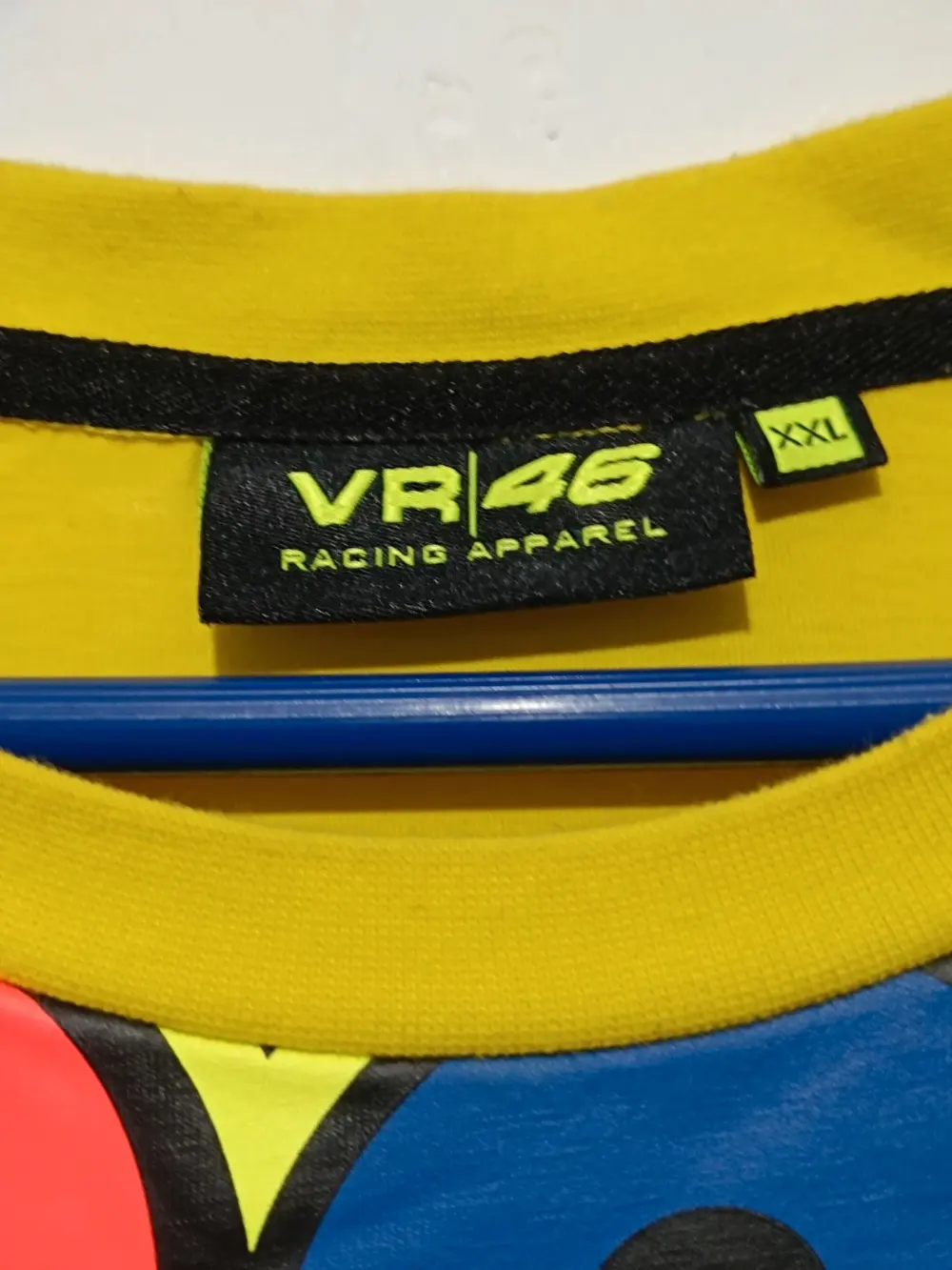 Camiseta Moto GP The Doctor VR46 talla XXL pero es mas una XL ver medidas, foto 3