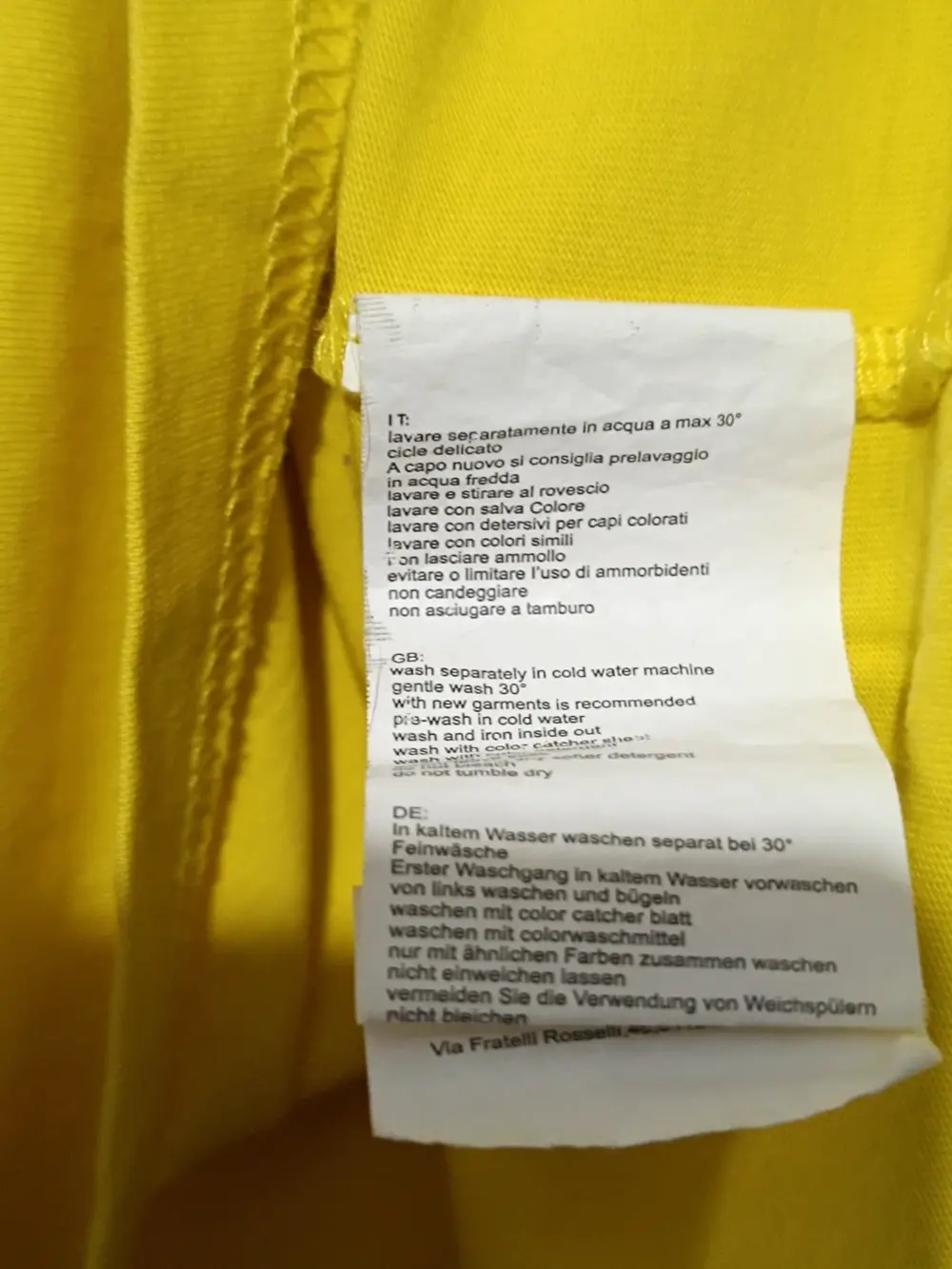 Camiseta Moto GP The Doctor VR46 talla XXL pero es mas una XL ver medidas, foto 4