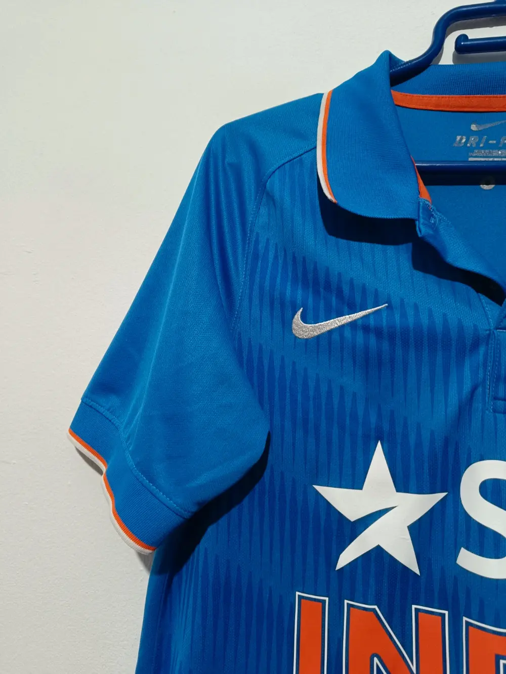 Camiseta Criquet India Nike polo dri-fit Star talla S, foto 5
