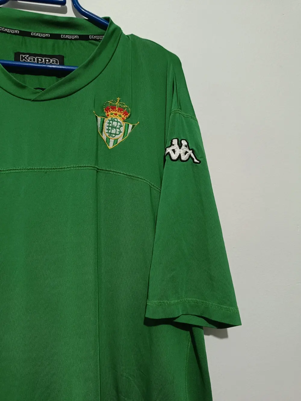 Camiseta vintage Real Betis Balompié Kappa talla XL, foto 3