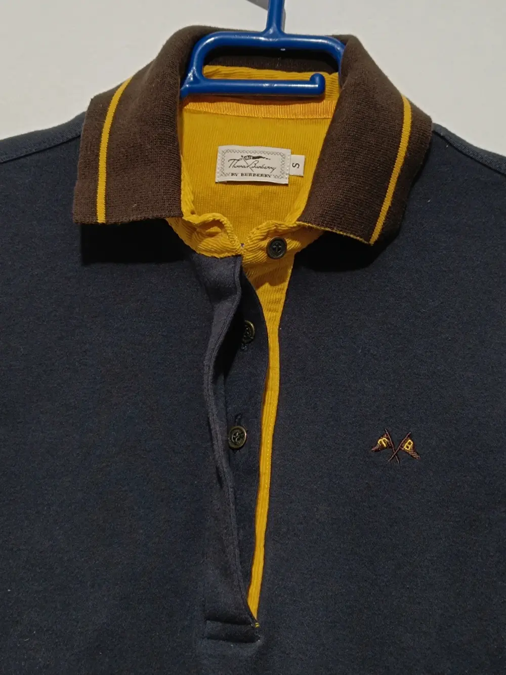 Jersey Polo manga larga Thomas Burberry talla S, foto 2