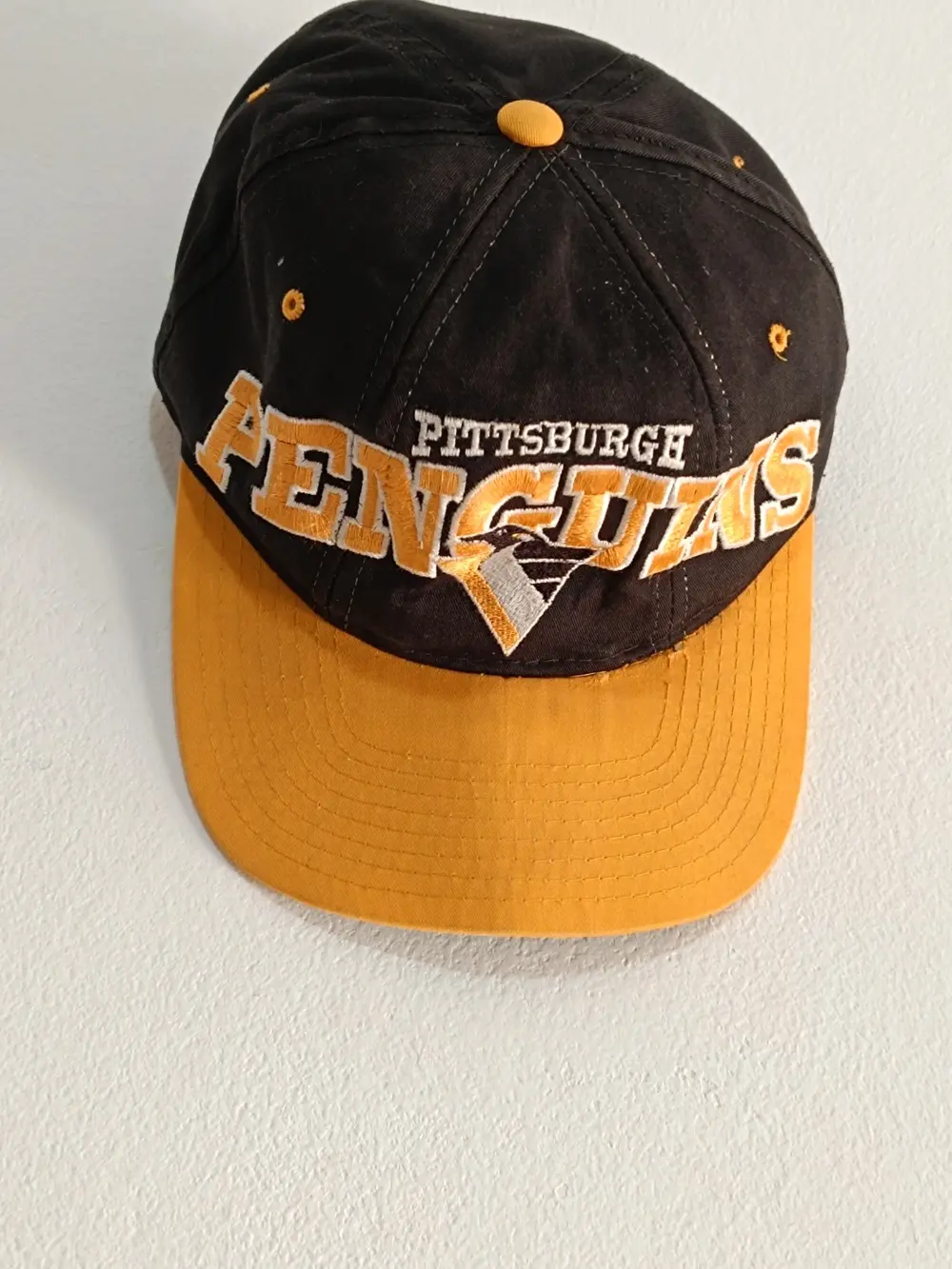 Gorra vintage Penguins Pittsburgh Starter x Tripower talla unica ajustable adulto unisex