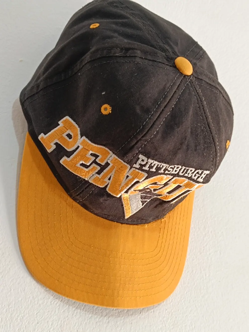 Gorra vintage Penguins Pittsburgh Starter x Tripower talla unica ajustable adulto unisex, foto 4