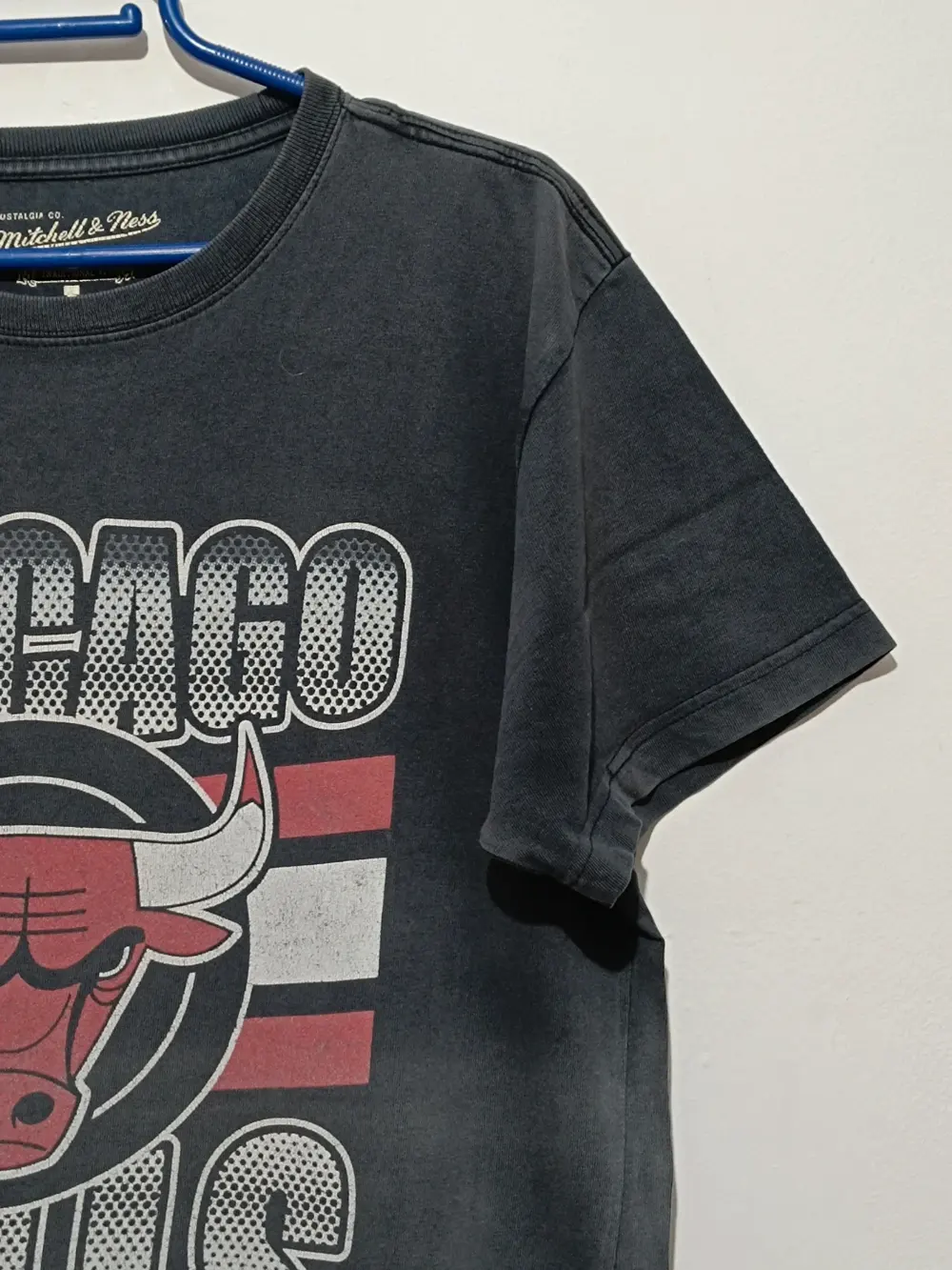 Camiseta vintage Chicago Bulls Mitchell & Ness talla L, foto 4