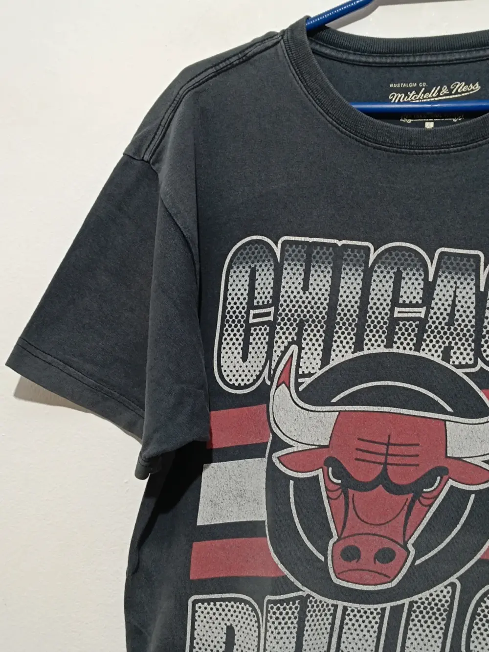 Camiseta vintage Chicago Bulls Mitchell & Ness talla L, foto 5