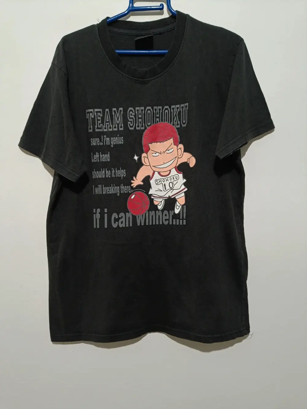Camiseta Team Shohoku Y2K Original!! talla M/L ver medidas