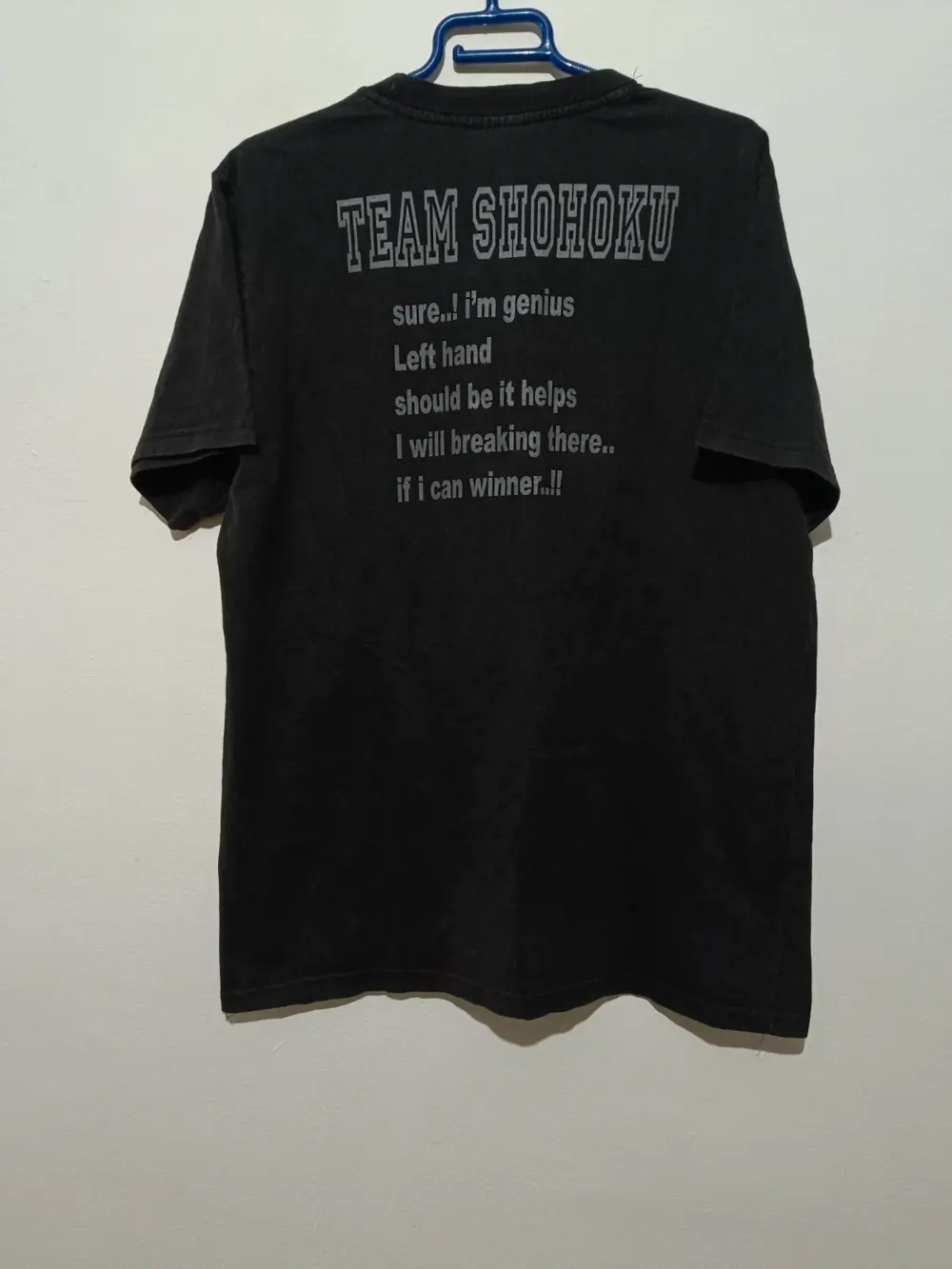 Camiseta Team Shohoku Y2K Original!! talla M/L ver medidas, foto 5