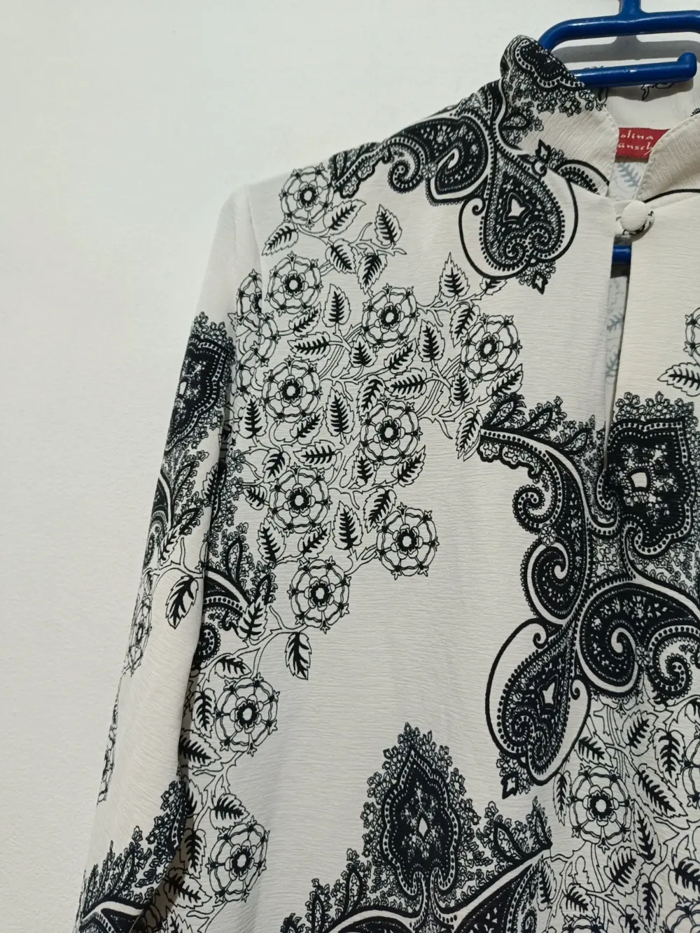 Camiseta blusa manga 3/4 Carolina Wunsch talla S/M ver medidas, foto 4