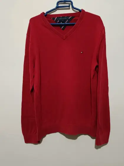 Jersey cuello de pico Tommy Hilfiger talla M
