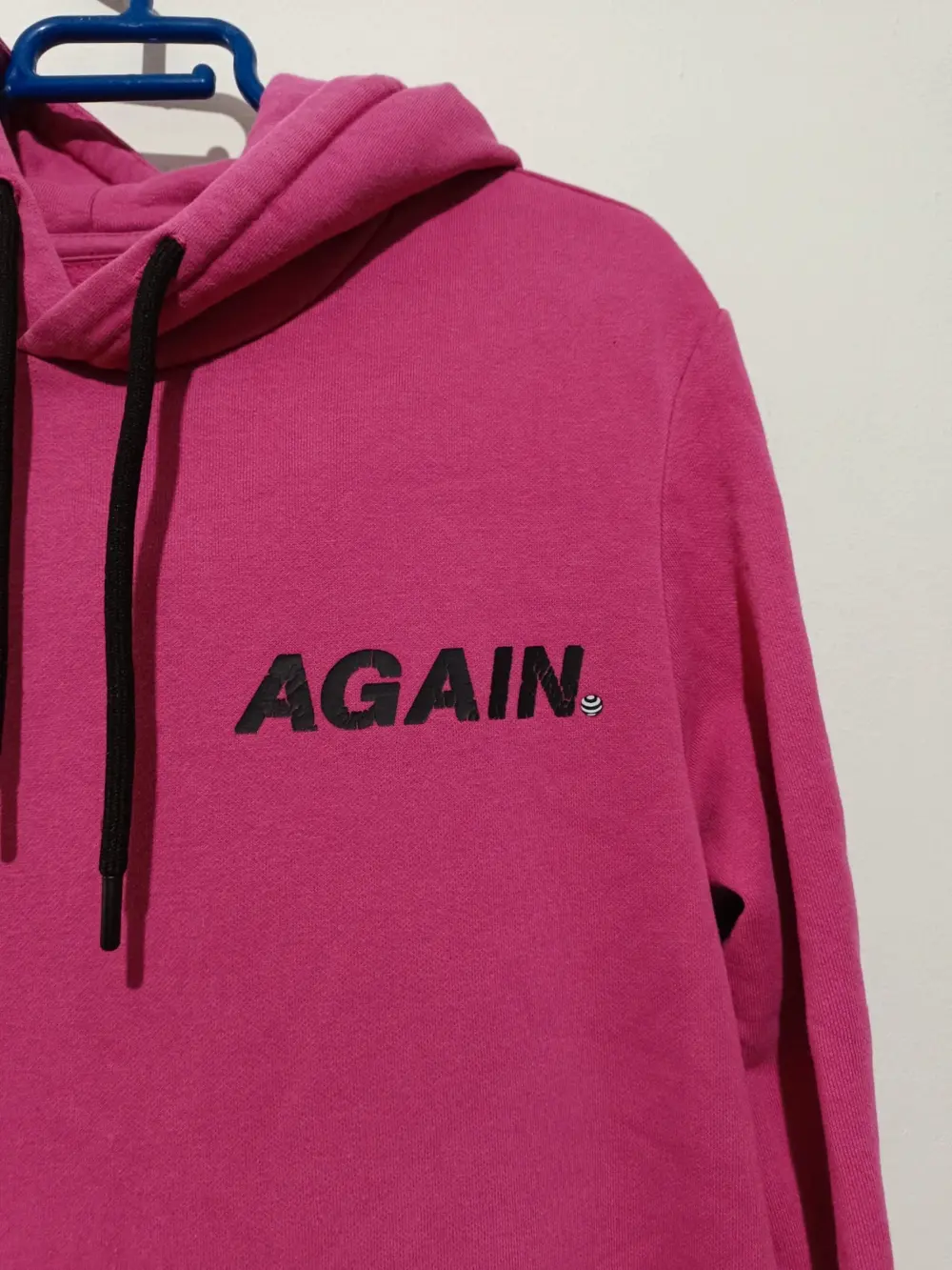 Sudadera con capucha Again Bershka talla M, foto 2