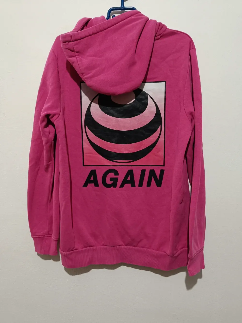 Sudadera con capucha Again Bershka talla M, foto 5