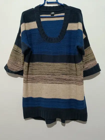 Jersey de punto a rayas H&M talla M
