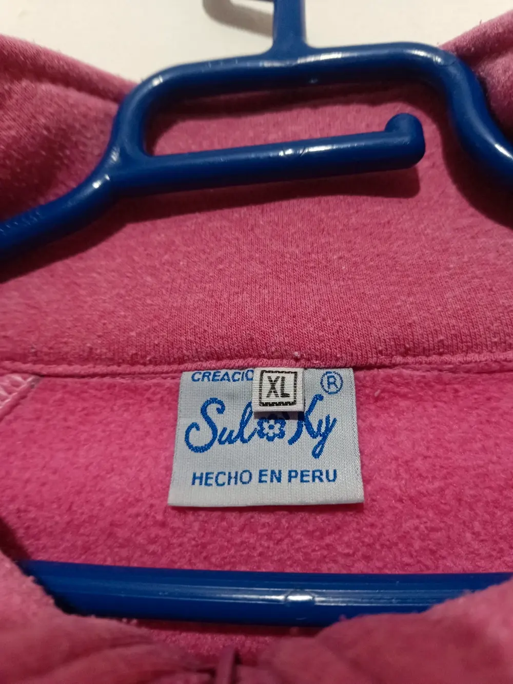Sudadera forro polar Sulky made in Perú talla XL, foto 4