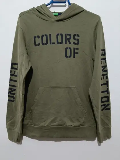 Sudadera con capucha United colors of Benetton talla 13 años
