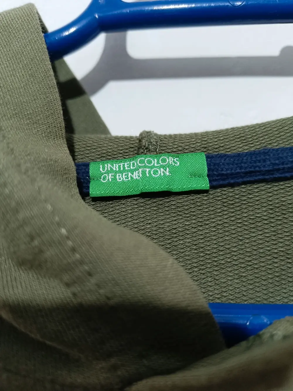 Sudadera con capucha United colors of Benetton talla 13 años, foto 2