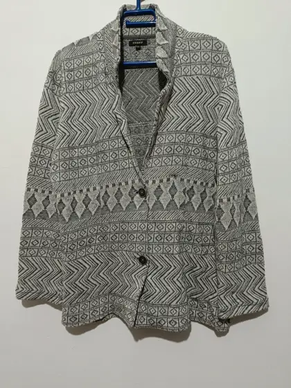 Jersey vintage cardigan Gerry talla XXL
